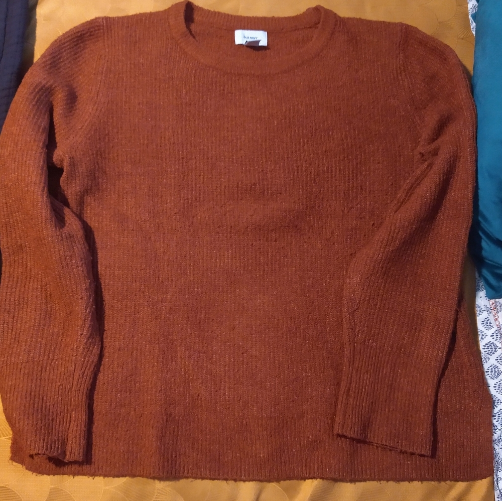 XL Burnt Orange Old Navy Sweater